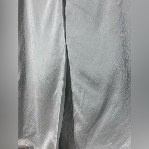 Alexander Wang Gray Wrap Silk Tank Top Sleeveless Women's XS EUC - Picture 6 of 7